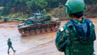 Taiwanese soldiers